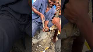 Rust, Sand and Skill: Fixing a Bent Steering Knuckle in Africa #africa