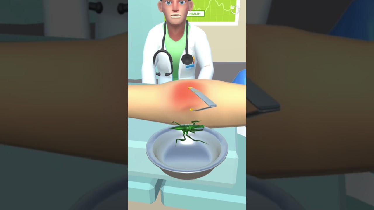 Let's heal the patient's leg - Master Doctor 3D 