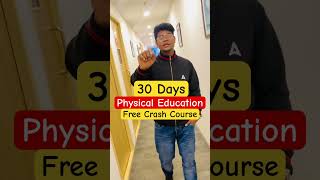 Physical Education 30 Days Crash Course Free L