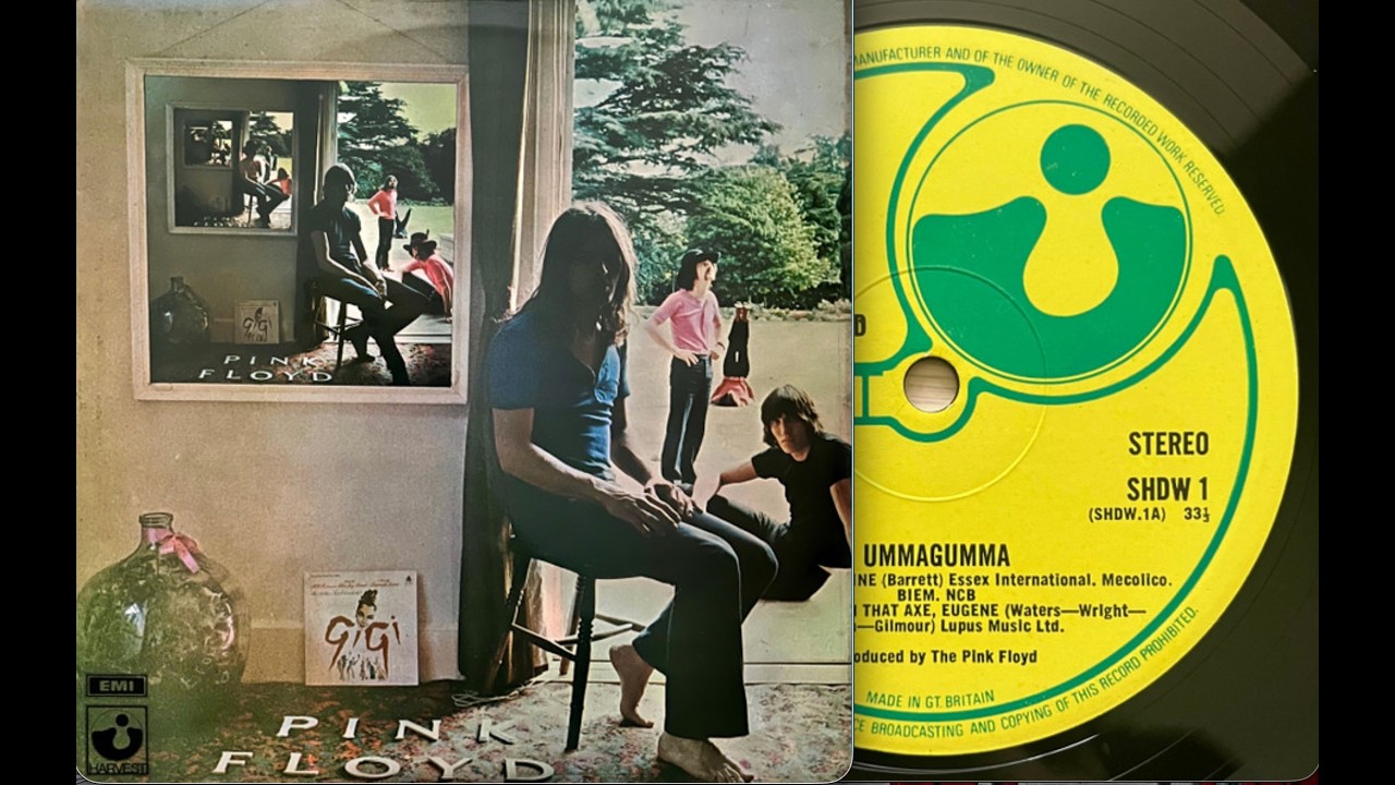 英LP Pink Floyd Ummagumma Stereo 初期UKプレス Pink Floyd - 1st UK press - Ummagumma - side 3 - YouTube