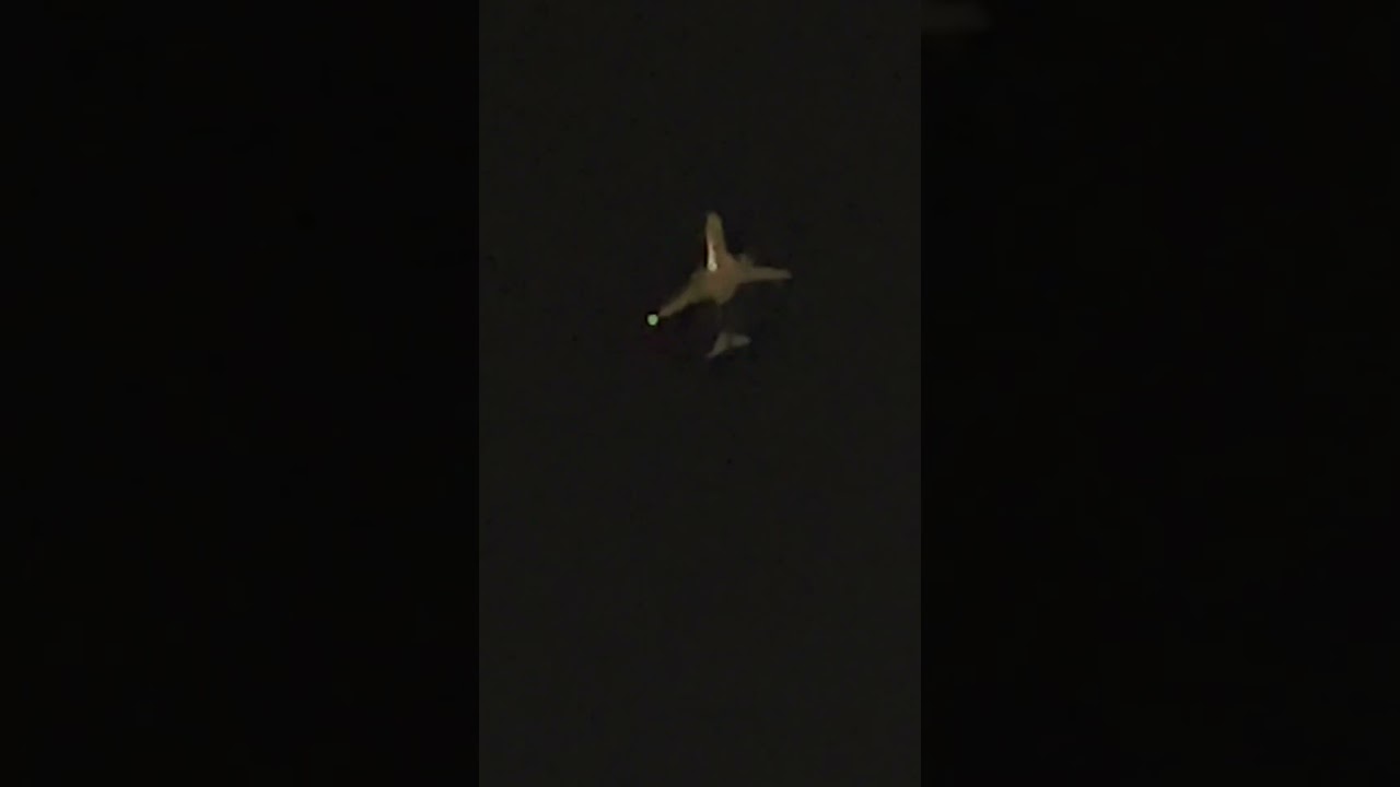 *NIGHT* Norse Atlantic Airways 787-9 flying over my house at Las Vegas! (KLAS) 