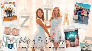 Sorority Recruitment Vlog 2019 | Outfits + Explanation | UNT