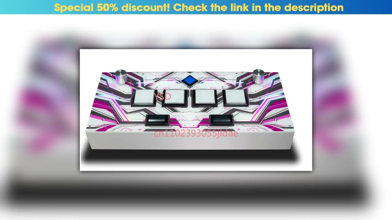 Hot Picks SDVX Controller, Handset & Source Station with RGB Lighting••••••••••••••••••••••••••••••