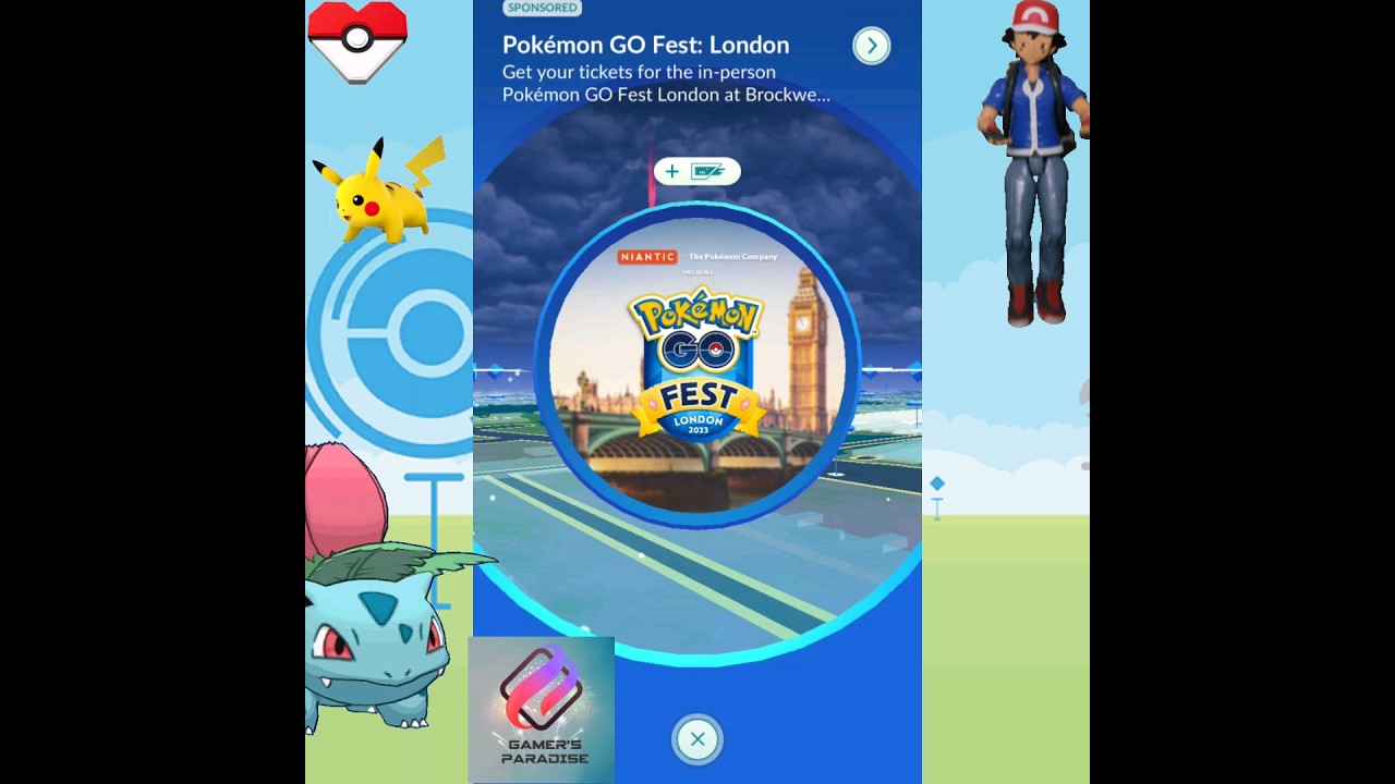 Pokémon GO Fest 2023 Pokestops added in London 