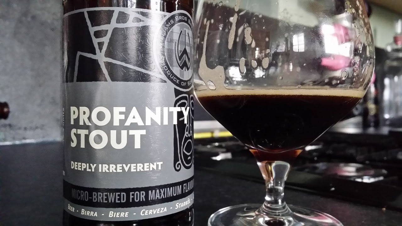 Williams Brothers Profanity Stout | Scottish Craft Beer Review