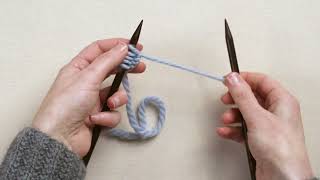 How to do the knit on cast on