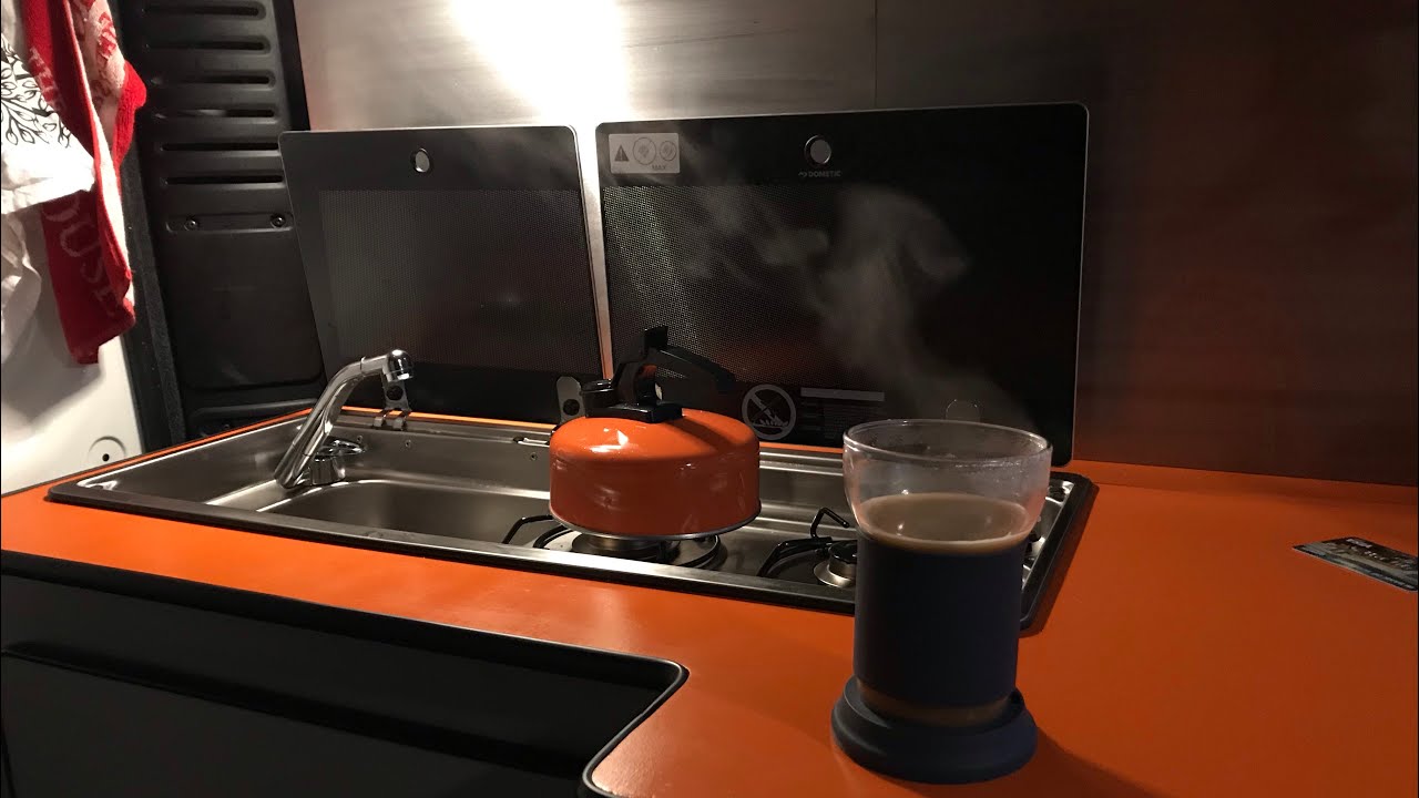 Citroen Relay L1 H1 SWB Camper Conversion. Part 12: Kitchen, Dometic 9722 and Loch Eck.