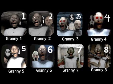 Granny 1 2 3 4 5 6 7 8 Jumpscares Battle