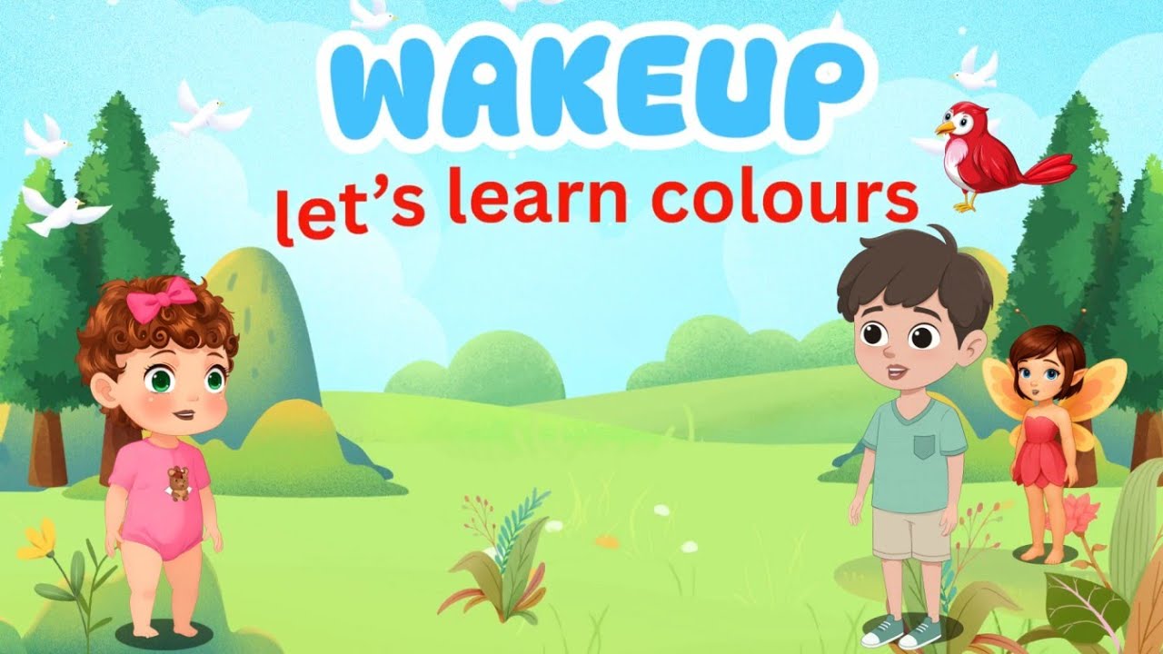 Learn Colors for Kids 🌈 Red Yellow Blue Green | Nursery Rhymes for Toddlers | Kids Learning Videos