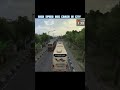 high speed and bus crash in city 🥶 #shorts #gaming #bussimulatorindonesia #bussid #gameplay