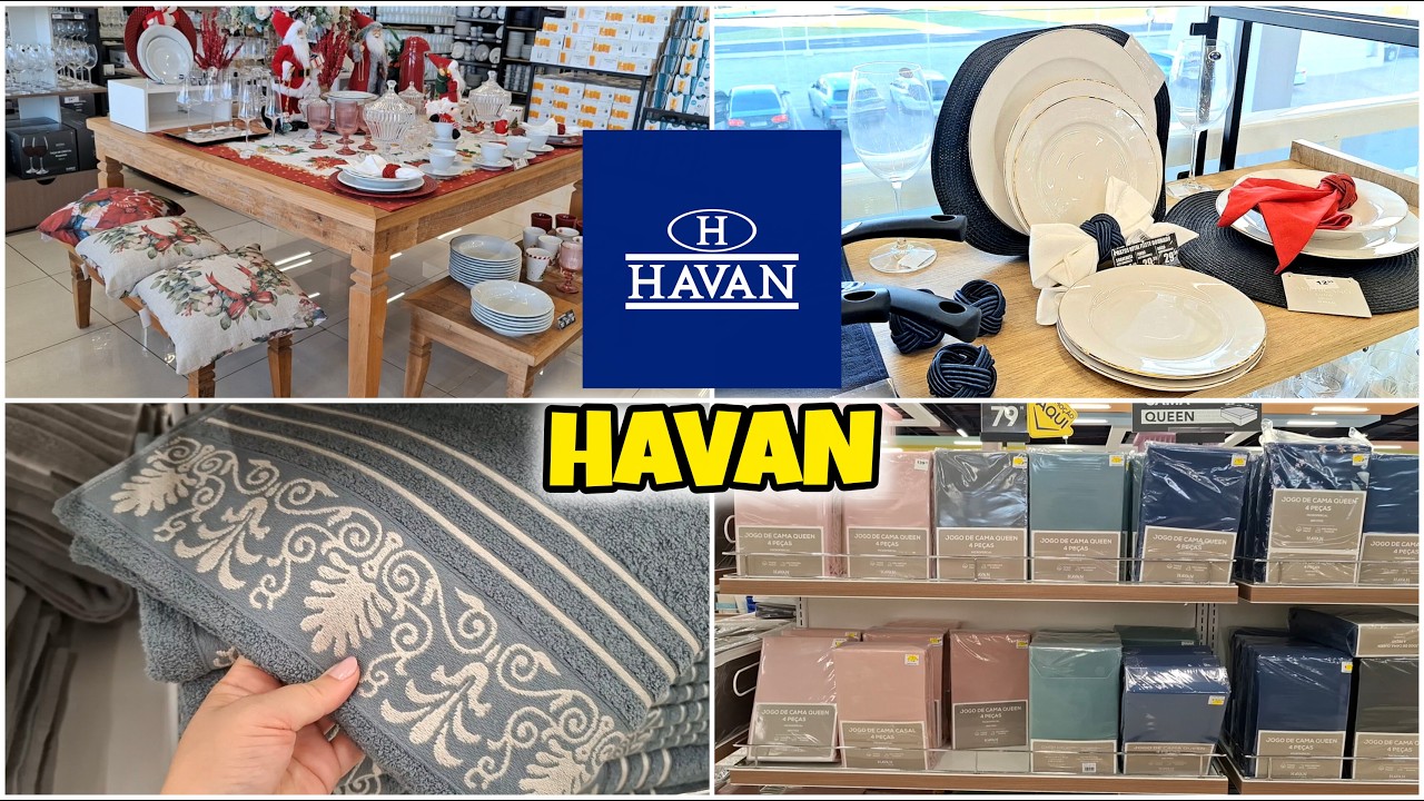 TOUR HAVAN UTENSÍLIOS DOMÉSTICOS E CAMA MESA E BANHO