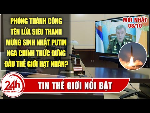 Cập Nhật Nga Phóng Tên Lửa siêu thanh Zircon thành công mừng sinh nhật Putin  Mỹ có ngại