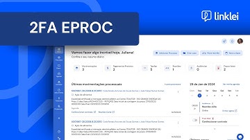 Como cadastrar código de 2 fatores no Eproc