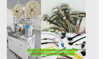 Khai thác điện tùy chỉnh LVDS LVDS Cáp Lắp ráp dây cáp truyền hình Đầu nối dây 868MHz với đầu nối IP