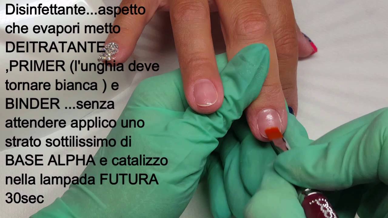 Allungamento con natural builder e bombatura con olympia2