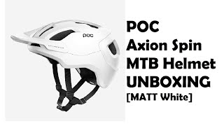 POC Axion Spin MTB Helmet UNBOXING