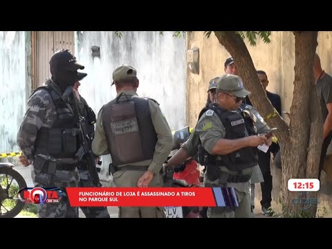 Funcionário de loja é assassinado a tiros no Parque Sul 22 11 2024