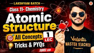 Class 11 Chemistry | Atomic Structure L1 | All Concepts &amp; PYQs | Suhel Sir 🎯