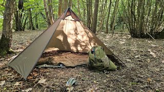 Camping - With minimal gear - 15 lbs