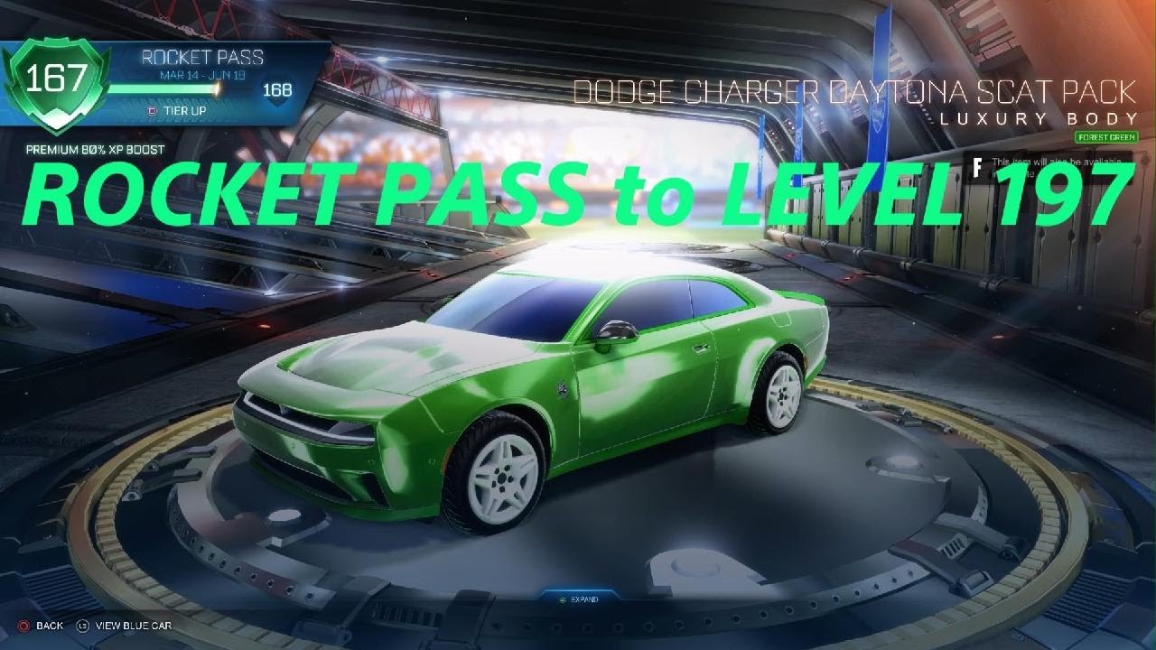 Rocket League SEASON 18 ROCKET PASS to level 197 👀