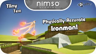 Physically Accurate VR Ironman Simulation - Unconstrained Physics! - Motion Sickness Warning