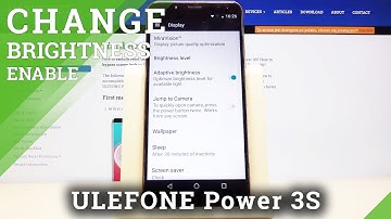 How to Activate Auto Brightness in ULEFONE Power 3S – Adjust Screen Settings