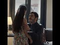 لحضة تكلم زيليش بنت مرعشلي أمام ابوها