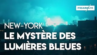 New York : de mystérieuses lumières bleues provoquent des rumeurs d'extra-terrestres