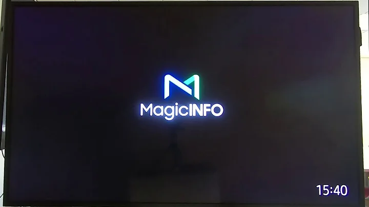 MagicInfo Services explains how to change display orientation, display mode, MAC-address and more