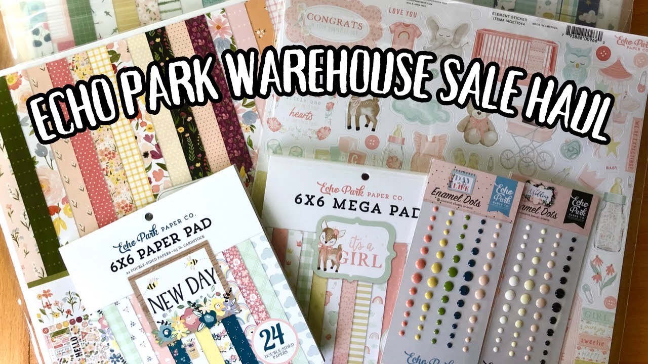 echo park warehouse sale haul! may 2023 YouTube
