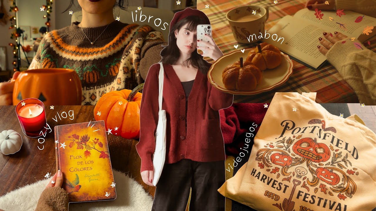 unos días otoñales conmigo 🍂🧺 Mabón, juegos cozy, recetas