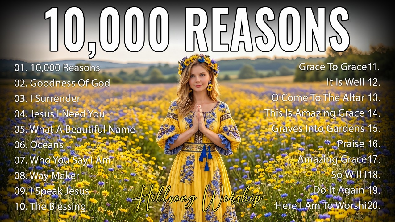 10,000 REASONS, GOODNESS OF GOD,... - PRAISE AND WORSHIP SONGS - TOP 100 CHRISTIAN GOSPEL SONGS EVER