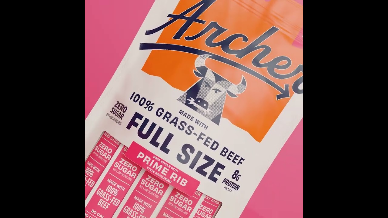 Preview of Country Archer Jerky Co. Prime Rib Stick 1oz Video