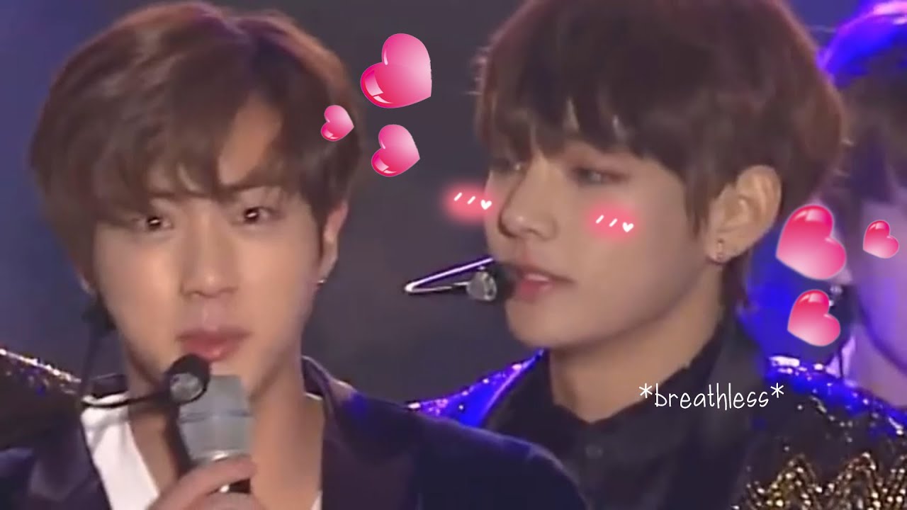 Taejin- Taehyung's Secret Crush on Jin (ENDING SCENE)