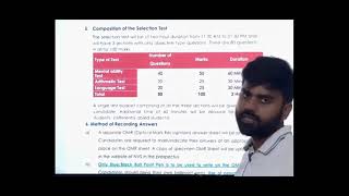 Jhavar Navodaya selection test