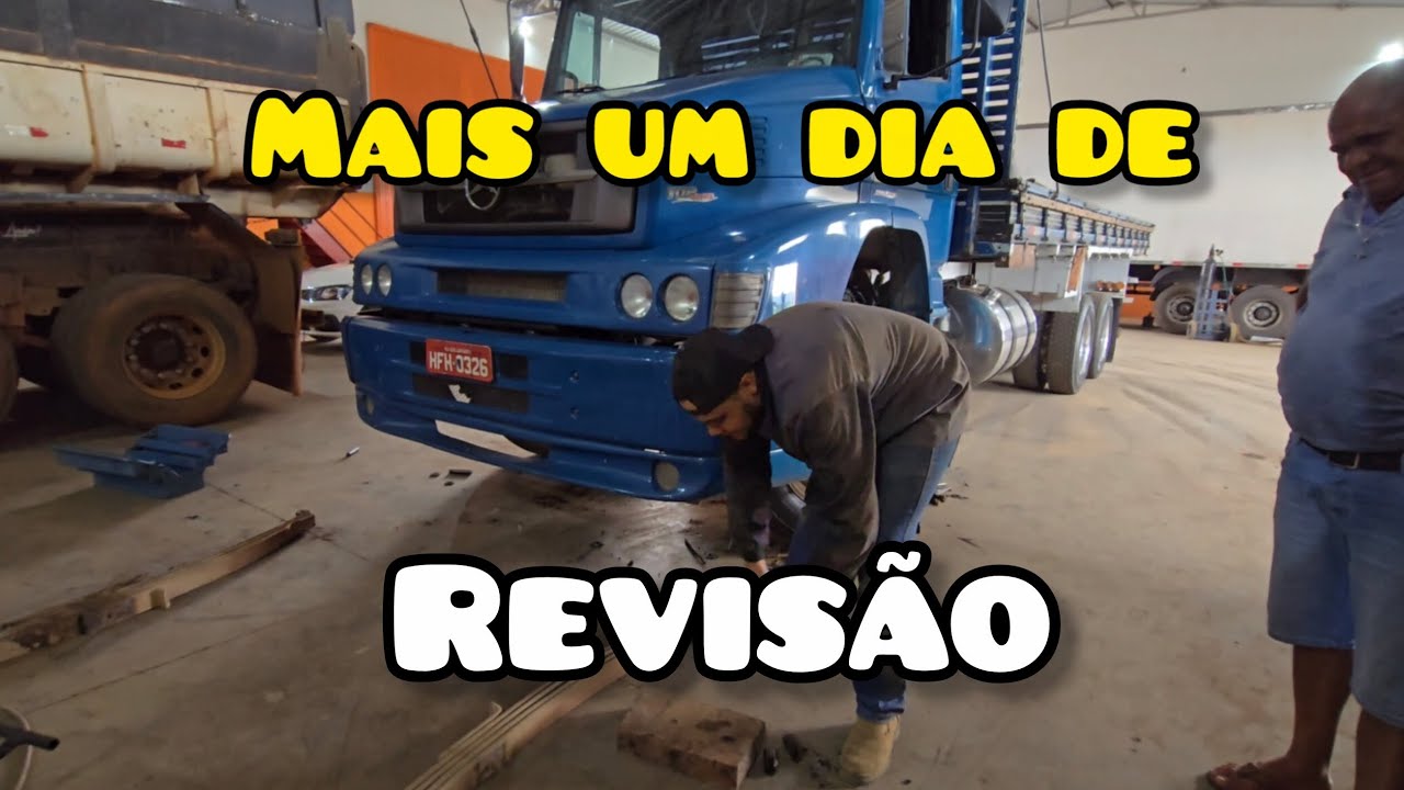 (1620)  revisando as buchas das molas dianteira