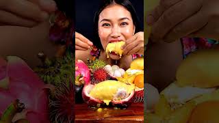 exotic fruits #fruits #youtubeshorts #youtube #mukbang #food #eatingsounds #eating