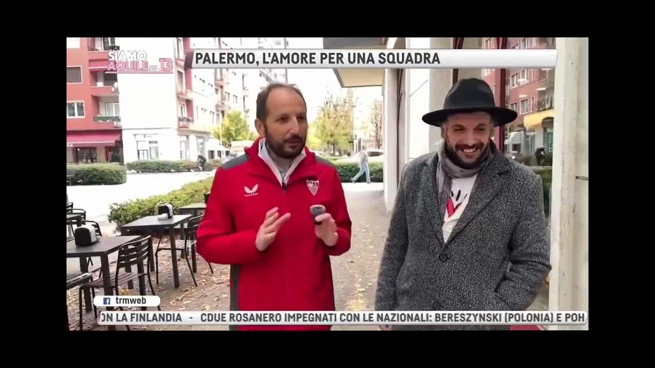 Il Buongiorno di Talk Show RosaNero, Trm intervista Riccardo Manieri 