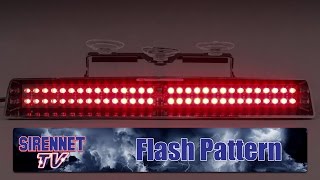 Flash Pattern: Whelen Slim-Miser LED Dash Light