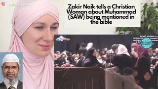 Zakir Naik tells a Christian Woman about Muhammad (SAW) being mentioned in the Bible