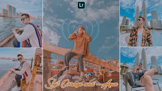 Tutorial Edit Foto Filter Soft Orange and Aqua Ala @bramastavrl | Free Preset | Lightroom Mobile screenshot 4