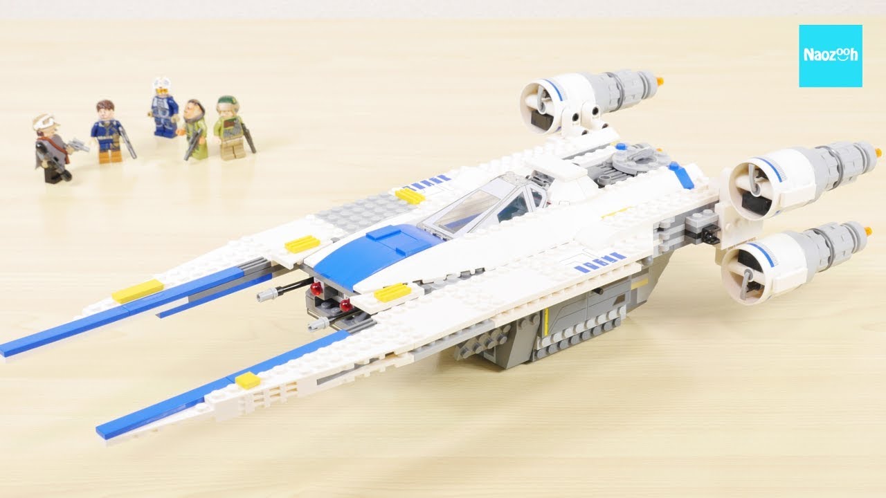 LEGO Star Wars Rebel U-Wing Fighter Build & Review