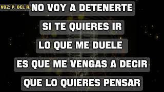 Karaoke No me Pidas un Tiempo Banda MS y los Plebes del Rancho de Ariel Camacho