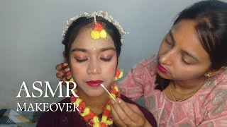 ASMR!!Soft makeup  & Beautiful hairstyle unlimited Relaxing 👍☺️ screenshot 5