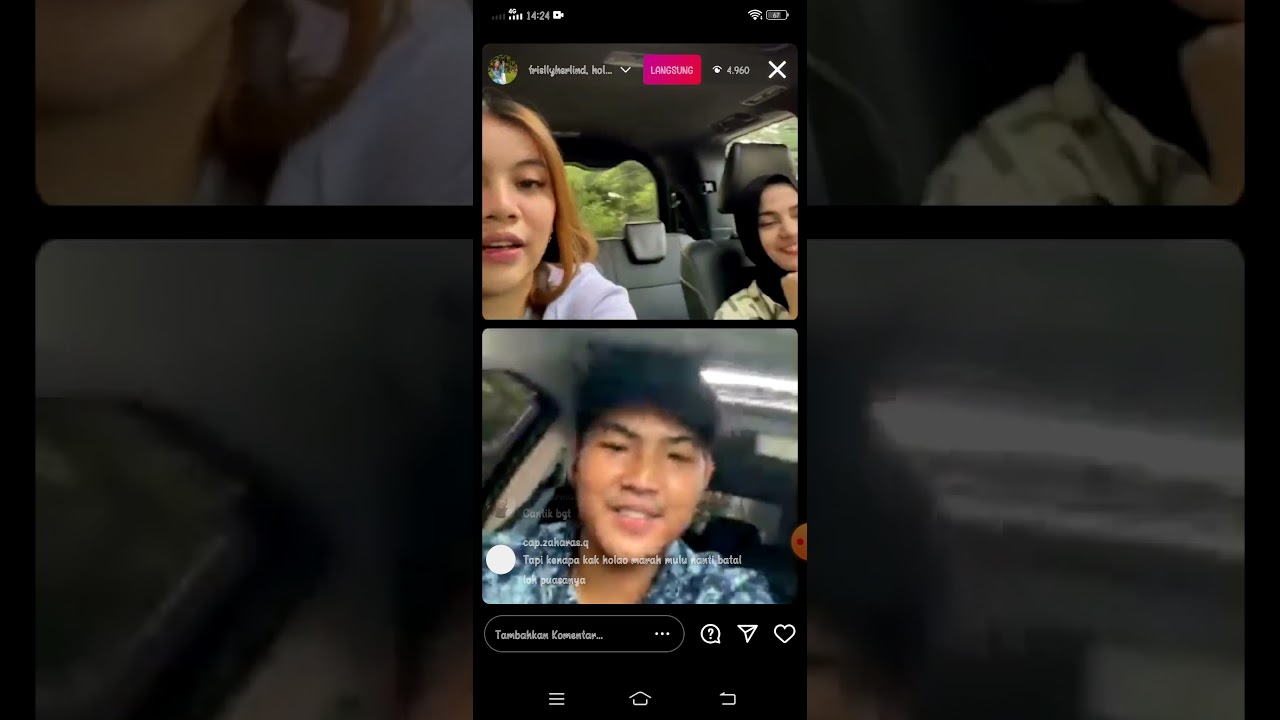 live frislly Herlind and Fadlan holao