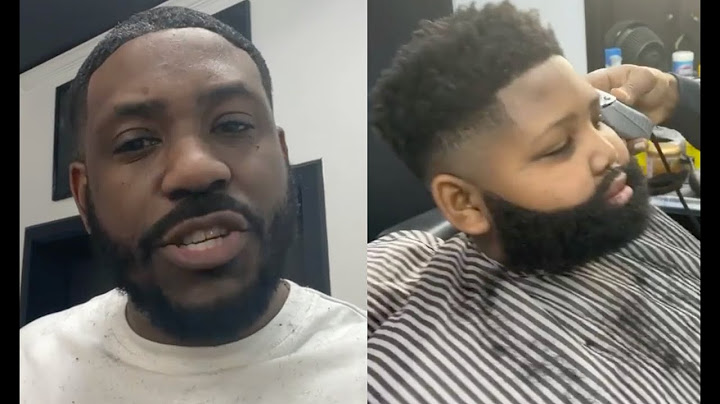 Dad Gets His Son A Beard Like Rick Ross 😂