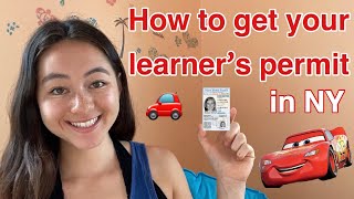 [learn to drive] HOW TO GET YOUR LEARNER'S PERMIT IN NEW YORK | Alexia Kaybee