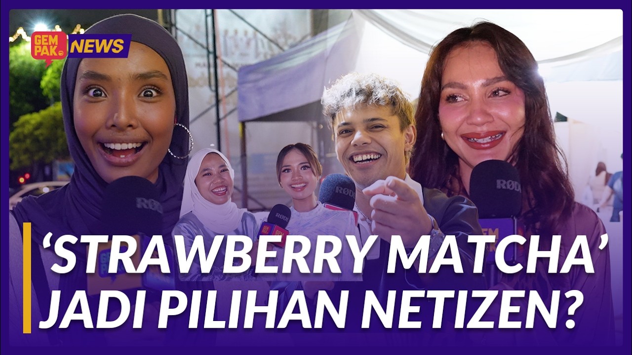 'Strawberry Matcha' Bakal Jadi Warna Baju Raya Paling PANAS! Betul Ke? | Gempak News