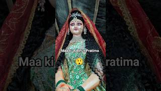 Maa ki Adbhut Pratima 🥰 #shorts #short #shortvideo #clay #clayart #sculpture #durga #durgapuja #art