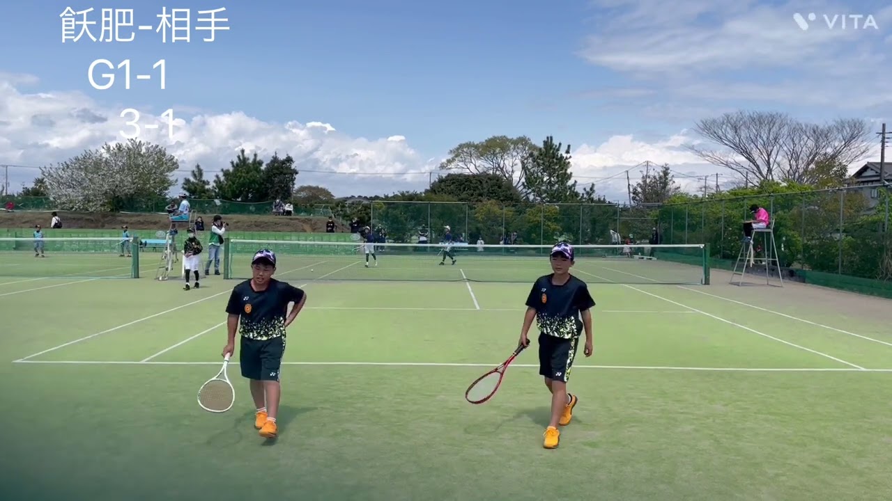#テニス #ジュニア #tennis  #宮崎 #2023  #白子 @2023 ＠白子　@ソフトテニス